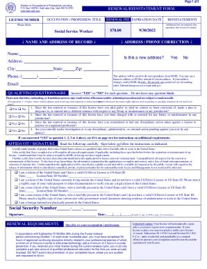 Welcome to Division of Occupational and Professional Licenses.